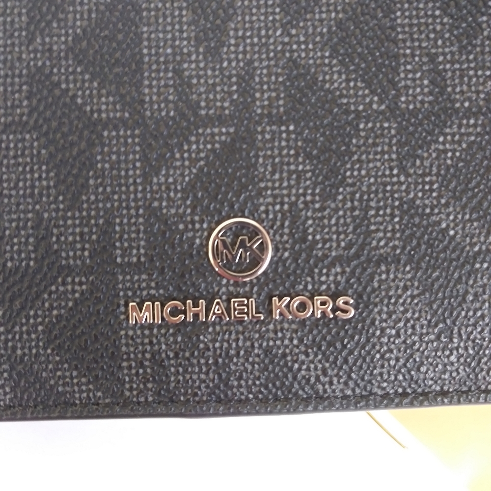 NWT MICHAEL KORS LEATHER JET SET CHARM MEDIUM SLIM - Picture 2 of 11